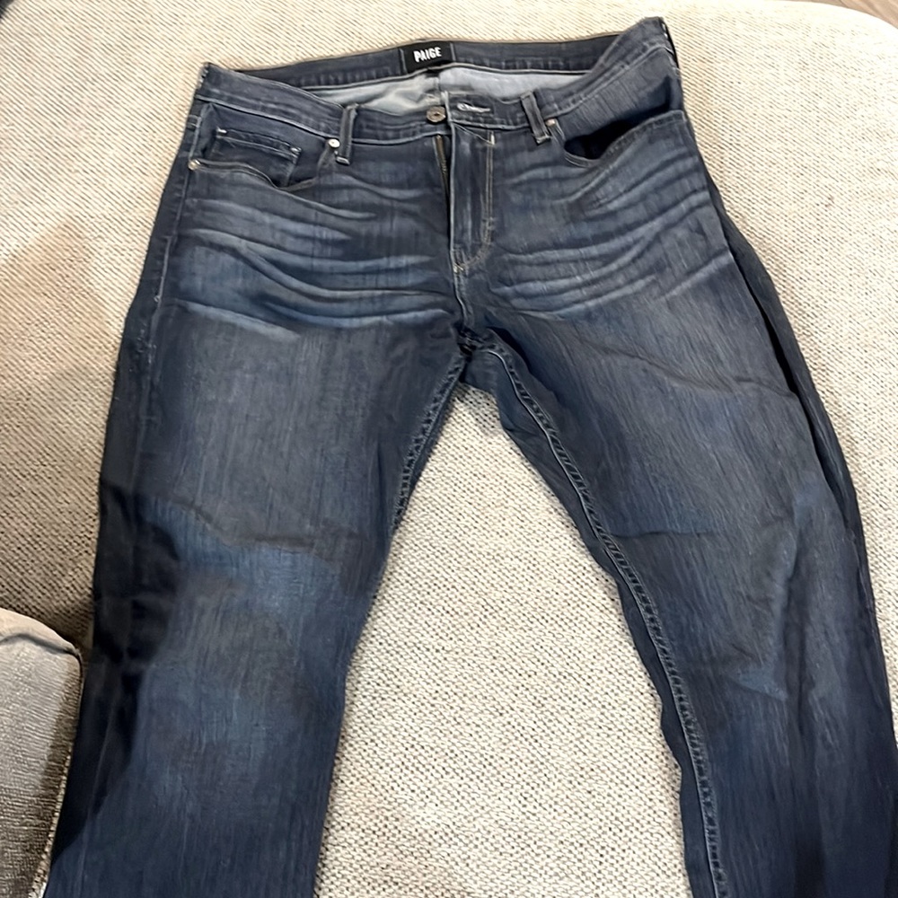 Paige Blue Jeans. Size 34